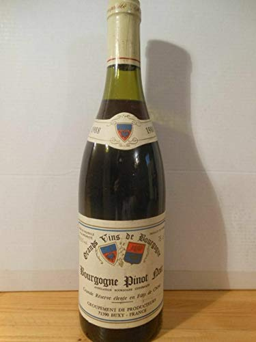 bourgogne coopérative de buxy fût rouge 1988 - bourgogne france.