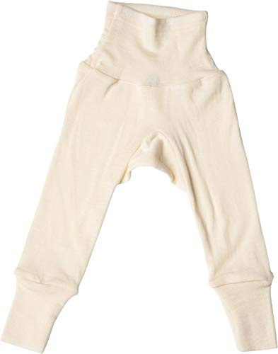Cosilana, Baby Navel Waistband Trousers 70% Wool 30% Silk
