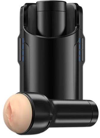 Masturbatore Maschile Automatico e Giocattoli Sessuali Maschili Kiiroo Keon Combo: Masturbatori Automatici di Kiiroo Che Emulano il Video Che Stai Guardando, Perfetti Giocattoli Sessuali per Uomini