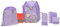 LÄSSIG 7-teiliges Schulranzen Set Kinder/School Set Flexy Unique violet