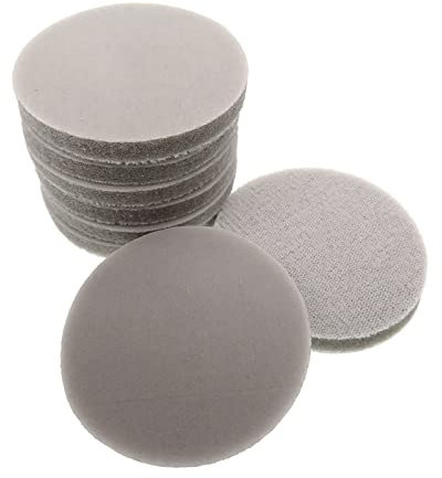 OVLIN 20 STÜCKE 2 Zoll 50 MM Klett-Aluminiumoxid-Schleifschwamm Schleifpapier 320-8000 Körnung for Nass- und amp;Schleifwerkzeuge for Trockenschleifen (Grit : 600)