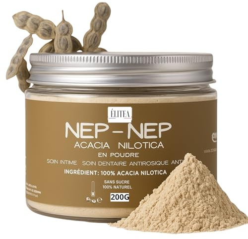 200 GRAMMI XXL Nep Nep in polvere 100% Naturale Acacia Nilotica Igiene Intimo Digestione 200g ELITEA