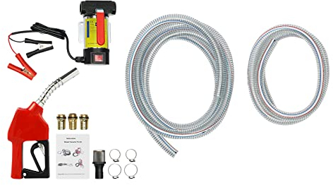 Pompa dell'olio elettrica, 175 W, 50 l/min biologico, pompa dell'olio combustibile, autoadescante, per petrolio, diesel, biodiesel