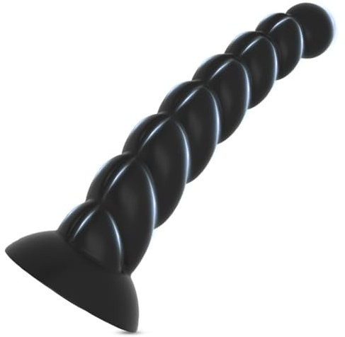 BDSMYOU Analplug für Männer Frauen Anfänger,Analdilos Herren,mit Dildo Saugnapf,Sex Spielzeug Beide,Anal Plug Anal Dildo Schwarz,Buttplug Anal Beads Analkugeln Analkette Dildos Analspielzeuge (XL)