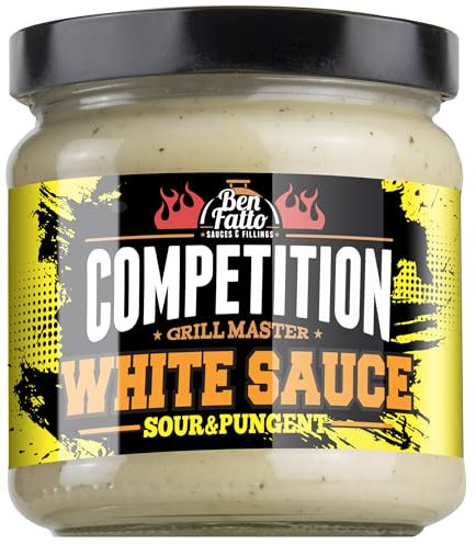 WHITE SAUCE - SALSA BBQ BIANCA - Benfatto Competition Grill Master - 345g