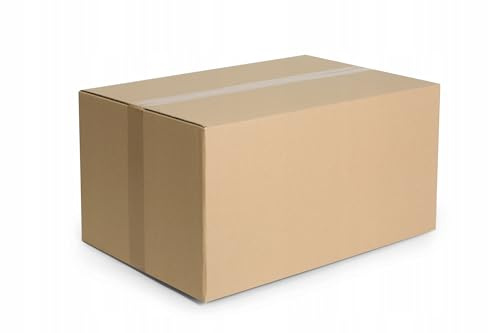 WePack 5 Stück Faltkarton 600x400x400 mm Außenmaß Box 3W 1-Wellig Braun NEU