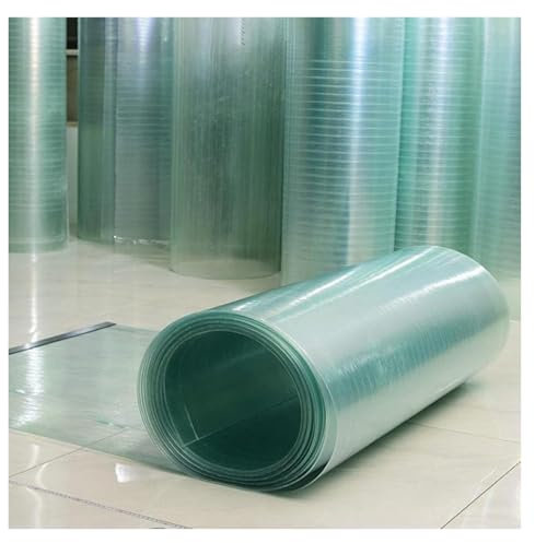 QINGYAN Dachplatten Aus Polycarbonat, wasserdichte, Durchsichtige Dachplatten, Tageslichtpaneele Aus Glasfaser, Schlagfeste Gewächshauspaneele(1 * 3m)