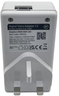 EE Digital Voice Adapter Only Works With BT Digital Voice Service