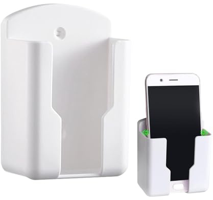 Soporte De Pared Para Control Remoto, Caja De Almacenamiento De Control Remoto Adhesivo Organizador Mando A Distancia Pared Para Hogar Oficina, Soporte Para Mando A Distancia Aire Acondicionado/TV