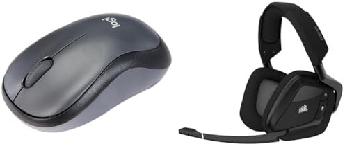 Logitech M220 Silent Ratón & Corsair Void RGB Elite Auriculares Inalámbricos