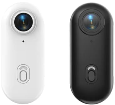 QIESIWEI, Videocamera Mini Vlog 4K HD con WiFi, Action Cam Portatile e Senza Fili per Sport, Viaggi, Fotografia, Videoregistratore di Tasca (H88 (W 1080p Lite), 128G-TF)