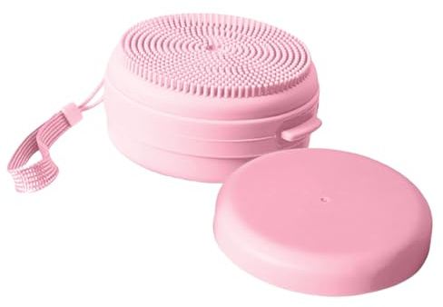 Gommage corporel en silicone doux hygiénique avec distributeur de savon, alternative éponge, nettoyage de la peau sensible, délicate, utilisation confortable quotidienne