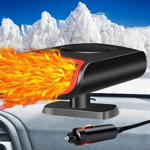 Numhosai Portable Car Heaters for Vehicle: 12V Car Heater That Plugs Into Cigarette Lighte, 2 in 1 Heating & Cooling Fast Windshield Defrost Defogger