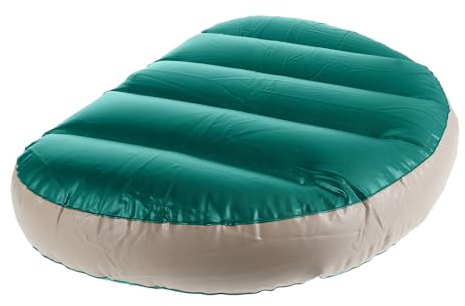 CHILDWEET Asiento Inflable para Kayak de PVC 46x34 Cm Cojín para Bote de Pesca Portátil Cómodo para Actividades al Aire Libre Camping y Deportes Acuáticos