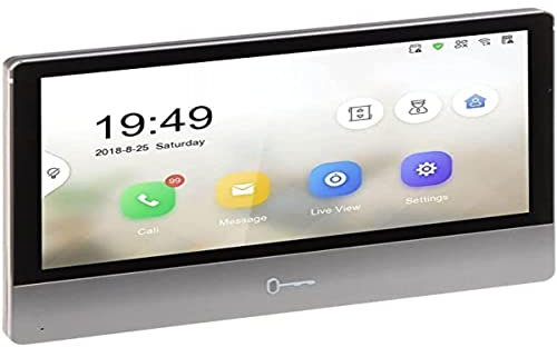 Hikvision Digital Technology DS-KH8350-WTE1 video intercom system 17.8 cm (7) Black,Grey
