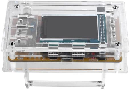 Huudngeje Kit J8 KIT 9V 1A Kit di Gruppo Oscilloscopio Digitale Elettronico Fai -da -Te Velocità Rapida con Alloggiamento