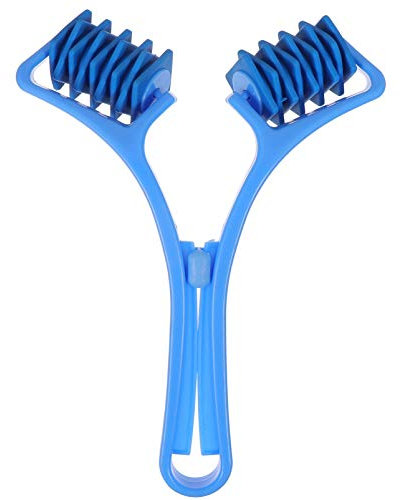 Vosarea Gesicht Massage Stick Roller Y Form Gesichtsmassagegerät Massageroller Rücken Schulter Nacken Massagegeräte Gesichtsmassage für Herren Damen Gesichtmassager Körperhaltung