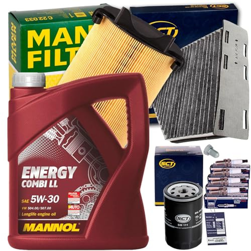 Filterset+Mannol 5W30 Öl 1.6