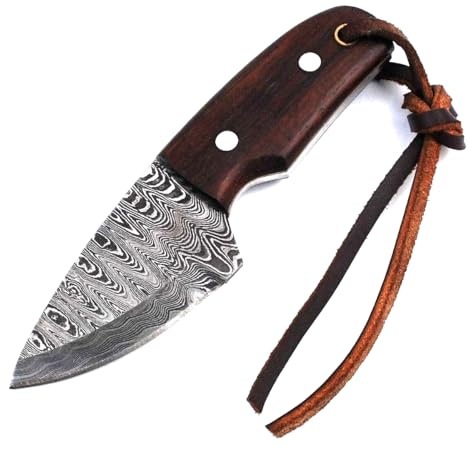 MAQSON Jagdmesser, Damastmesser, Damaszener, Damast, Messer, Knife, Huntingknife, Handmade, Handgefertigt 6113