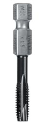 FEIN Tarauds VARIO M10 pour Trous de Passage, les Outils d’insertion ont une Usure et un Frottement Faibles, Accessoire de Taraudage