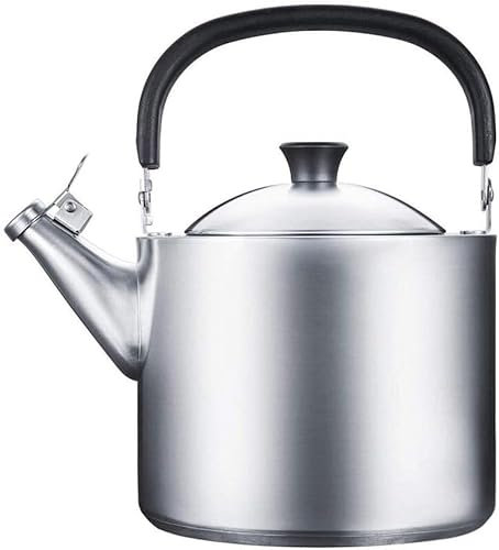 ABBNIA Tea Kettle Stainless Steel Tea Kettle Stovetop Whistling Teakettle Teapot with Handle - Tea Kettle Stovetop Whistling Tea Pot Stove Top Whistling Tea Kettle