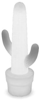 Licht-Erlebnisse LED Dekolampe außen Farbwechsel RGBW dimmbar Fernbedienung 100 cm IP65 kabellos Kaktus Akku Stehlampe Außenleuchte Garten Terrasse