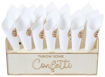 per vassoio di di carta - Conti di coriandoli e di, del di cartone con 30 carte, del vassoio decorativo multifunzionale, a con ad