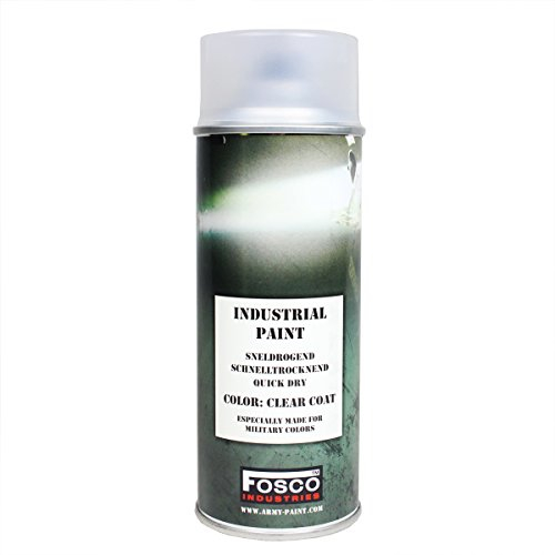 Vernice protettiva trasparente clear coat 400 ml Fosco industries opaca