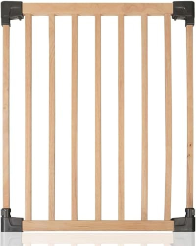 Safetots Mehrfachpaneel-Barriere und Spielplatz aus Holz, Holzerweiterungspaneel, naturbelassen, Holz, 60cm, Erweiterung für Barriere oder Spielplatz
