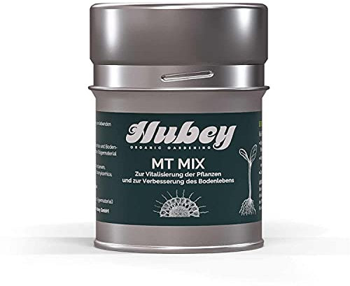 HUBEY MT Mix - Mykorrhiza, Trichoderma, Wurzelbakterien - Wurzelaktivator für starke u. gesunde Wurzeln (50g Streuer)