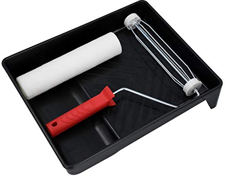 Grande vassoio per pittura da 230 mm + manicotto termosaldato per lucidatura.