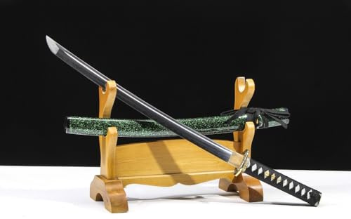 TEERMA 31 Zoll China Handmade Schwert aus Hohem Mangan Stahl scharfes und echtes Katana China Schwert DS12