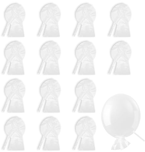 Bagentry 15 delar 39,37 i bo-ballonger för fyllning, stora färdigsträckta klara ballonger bubblor extra bred mun för bröllop födelsedag alla hjärtans dag jul årsdag festdekorationer