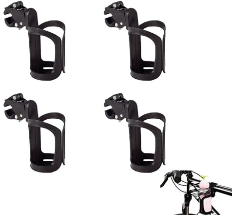 CTForest Porte Biberon Poussette, Support Gourde Vélo Universel, Porte Boisson Vélo, pour Course, Trekking, Enfants