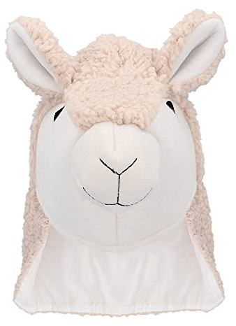 Boland 99908 - Hut Schaf mit Plüsch, Plüschhut für Kostüme, für Damen und Herren, Faschingskostüm