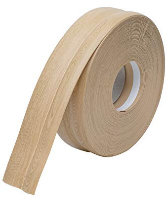 Weichsockelleiste aus PVC - 32x23mm - selbstklebend - 25m Rolle - Eiche