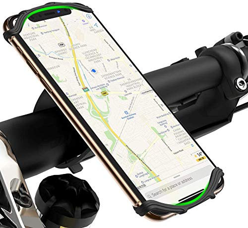 VUP Handyhalterung Fahrrad,Face ID/Touch ID kompatibel,360°drehbar Fahrrad Handy Halterung,universal Motorrad Handyhalterung für iPhone,Galaxy,Huawei,Handyhalter für Rennrad MTB Kinderwagen