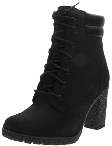 Timberland Tillston Zip Stivali Donna, Nero (Black Nubuck),40 EU