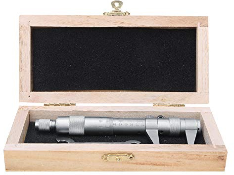 Metrisches Mikrometer, Innenmikrometer, integrierte Ratschenausrüstung, klare Markierung 25–50 mm/50–75 mm, mit Legierungskopf zum Messen verschiedener Innenbereiche(50–75 mm)
