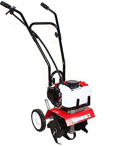 Motoazada 1,9 kW, minicultivador, refrigerada por aire, 2 tiempos, gasolina, ancho de cultivo: 35 cm