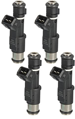 X AUTOHAUX 4 Pcs 01F004A 9628084680 Injecteur pour Peugeot 406 407 607 807 Essence Buse Carburant Remplacement