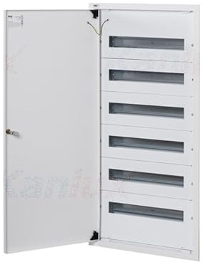 Tableau Électrique encastrable Blanc 6x18P Modules