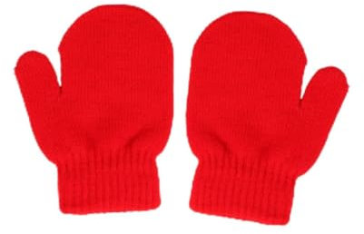 MERRYHAPY 12paare Junge Mädchen Gestrickte Handschuhe Einfarbige Acrylhandschuhe Stretchmaterial Warme Winterhandschuhe Mit Vollfinger-bedeckung Einfach Zu Tragen Und Pflegeleicht