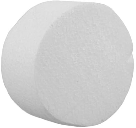 Toyvian Multi-Function Cake Base Foam Cake Practicing Model for Wedding Foam for Crafts DIY Creative Shaped