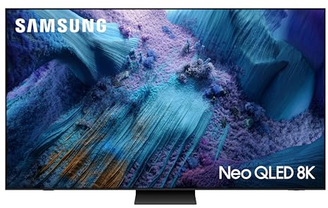 Samsung Neo QLED 8K QN990F 75 Zoll (191 cm) Mini LED, 8K Fernseher, NQ8 AI Gen3 Prozessor, Upscaling Pro, Glare Free, Wireless One Connect, Art Galerie, Vision Smart TV, 75QN990F (2025)