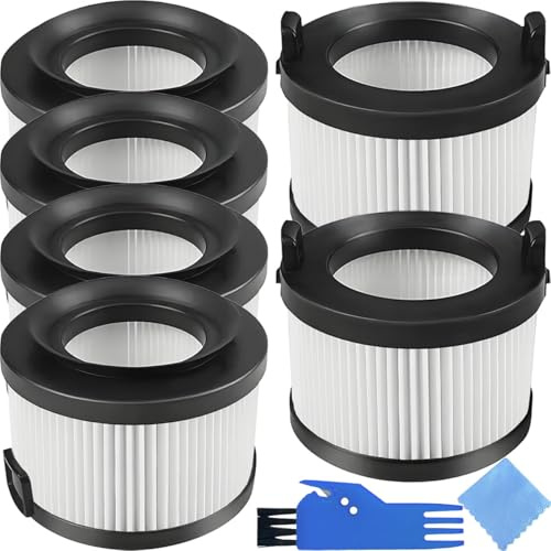 EATBALE Hepa Filter Set Replacement Parts for Levoit VortexIQ 40-RF/VortexIQ 40 Flex/LSV-VF401P-AEU Cordless Vacuum Cleaner 2 x Main Filters 4 x Pre-Filters Washable Reusable Accessories Kit