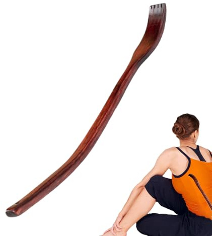 Hitburu Rascador De Espalda De Madera, Rascador Para Mujeres Y Hombres, Masajeador Ergonomico De Madera De Haya Para Adultos Y Personas Mayores Hombres Mujeres
