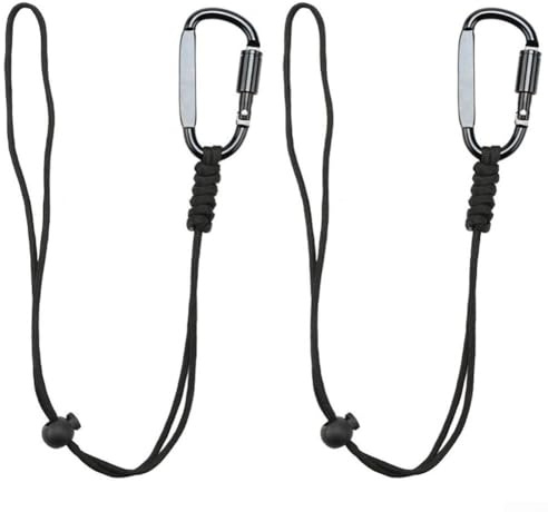 ZiStarlilife Paracords Schlüsselband-Set mit D-förmigem Haken für Schlüssel, Geldbörsen für geflochtenes Handgelenk, Schlüsselanhänger, verstellbar, Kordelschloss, Outdoor, Camping, Wandern (langes