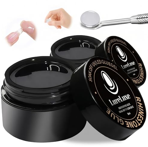 2x10ml Klebegel für Nagelkleber,Fester Transparenter Nagel kleber,Multifunktions nagelkleber,Für Klebende Kunstnägel und Nagelverlängerung,Sofortige Haftung,Einfach DIY