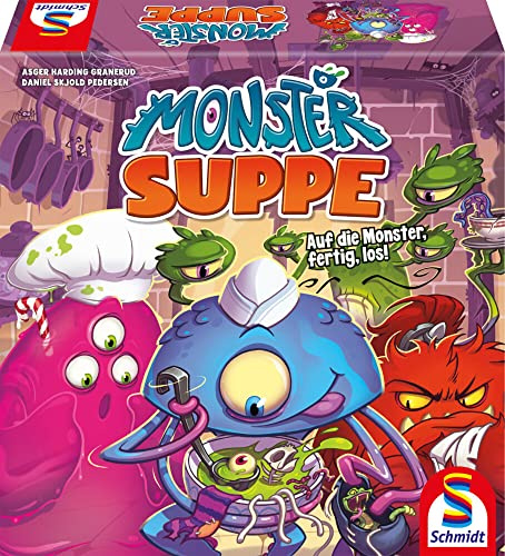 Schmidt Spiele 40627 Monstersuppe, Familienspiel für Kinder und Erwachsene